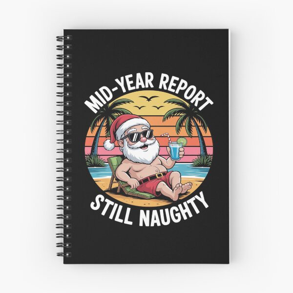 Item preview, Funny Christmas In July Santa Sayings Joke designed and sold by DrewLeuschke.