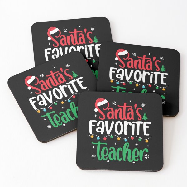Item preview, Santa's Favorite Teacher designed and sold by sandrahofer-art.