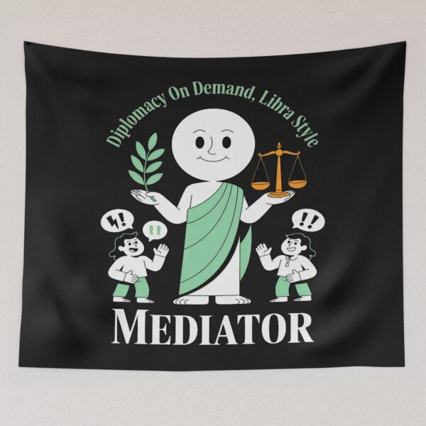 Item preview, Diplomacy On Demand Libra Zodiac designed and sold by CraftyCuttable.