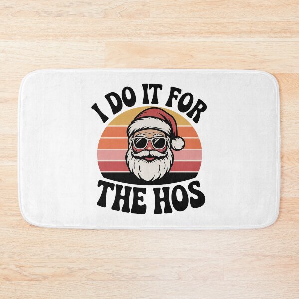 Item preview, I Do It for the Hos Retro, Santa Swag – Christmas designed and sold by graphic-genie.