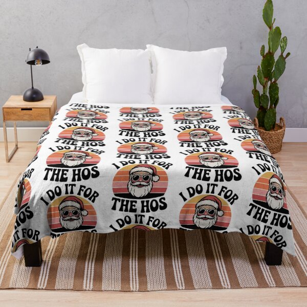 Item preview, I Do It for the Hos Retro, Santa Swag – Christmas designed and sold by graphic-genie.