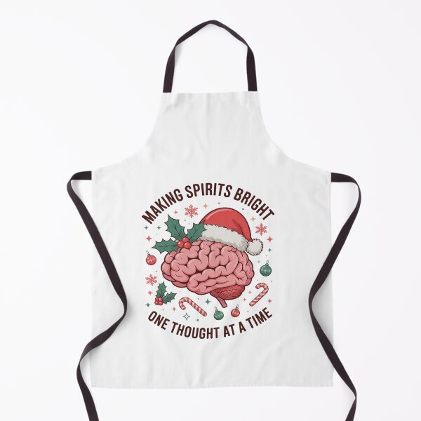 Item preview, Funny Brain Christmas Mental Health Cute Xmas designed and sold by RayArmstrong.