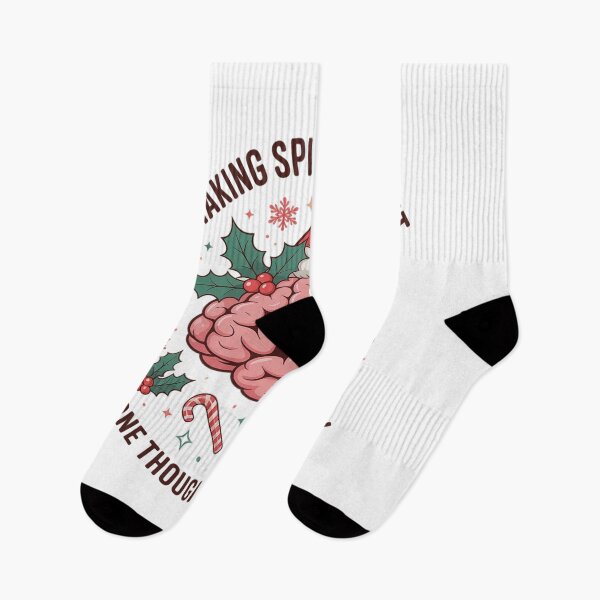 Item preview, Funny Brain Christmas Mental Health Cute Xmas designed and sold by RayArmstrong.