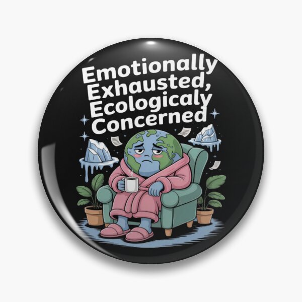Item preview, Ecologically Concerned Mental Health Earth Plant Lover designed and sold by CraftyCuttable.