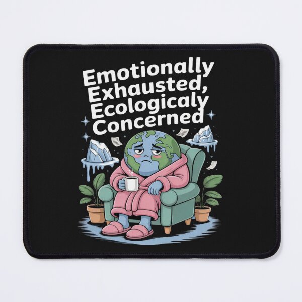 Item preview, Ecologically Concerned Mental Health Earth Plant Lover designed and sold by CraftyCuttable.