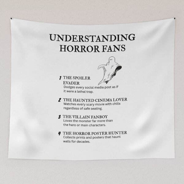 Item preview, Understanding Horror Fans – The Jump-Scare Enthusiast Edition designed and sold by PsyFlow35.