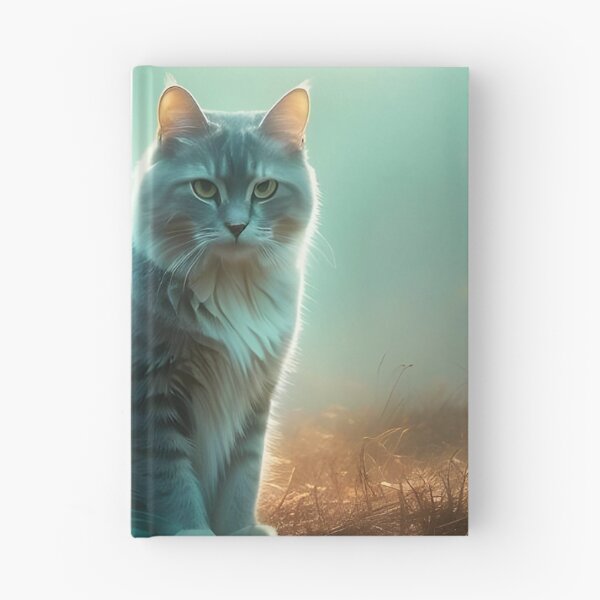 Item preview, Otherworldly Cat in Autumn Mist | Enchanted Forest Artwork designed and sold by Valeree Store.