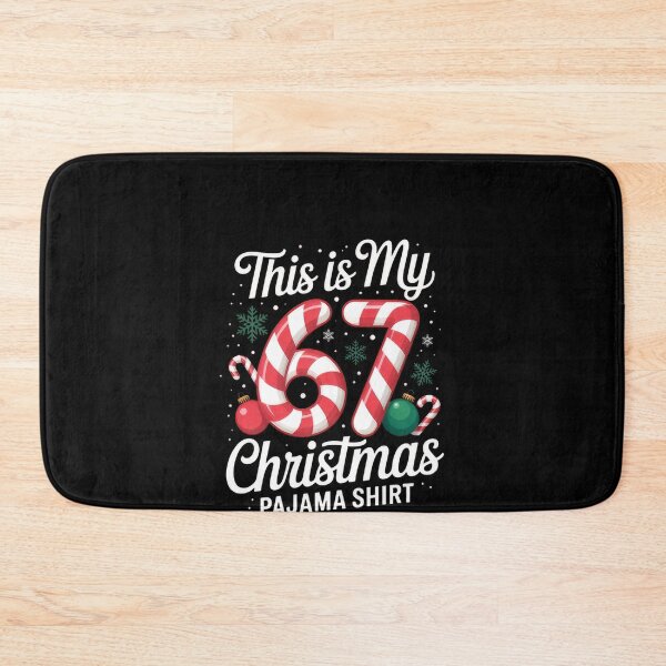 Item preview, Funny 67 Six Seven Meme Brainrot Cringe Christmas Pajamas designed and sold by vespira-motion.
