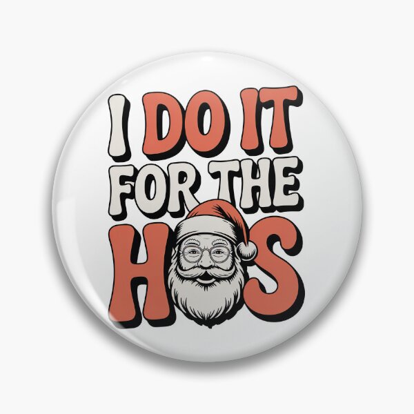 Item preview, I Do It for the Hos Retro, Santa Swag – Christmas designed and sold by graphic-genie.