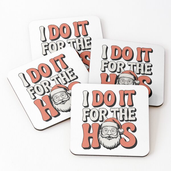 Item preview, I Do It for the Hos Retro, Santa Swag – Christmas designed and sold by graphic-genie.