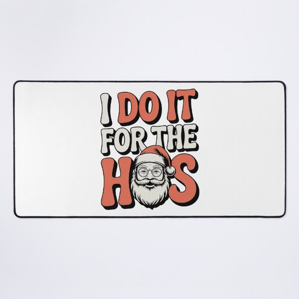 Item preview, I Do It for the Hos Retro, Santa Swag – Christmas designed and sold by graphic-genie.