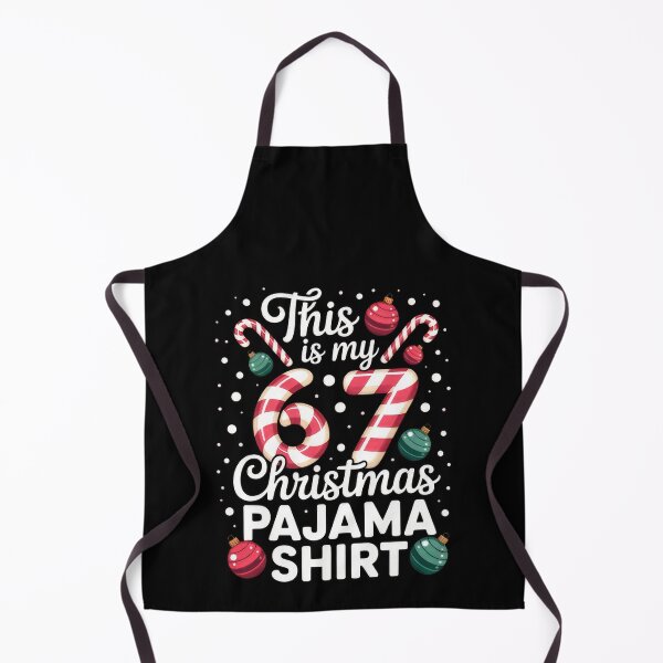 Item preview, Funny 67 Six Seven Meme Brainrot Cringe Christmas Pajamas designed and sold by vespira-motion.