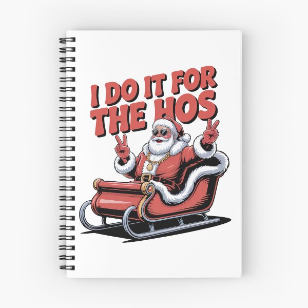 Item preview, I Do It for the Hos Retro, Santa Swag – Christmas designed and sold by graphic-genie.