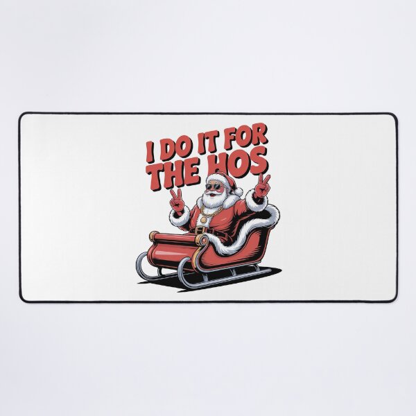 Item preview, I Do It for the Hos Retro, Santa Swag – Christmas designed and sold by graphic-genie.