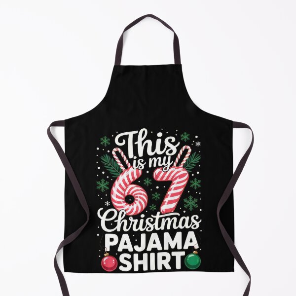 Item preview, Funny 67 Six Seven Meme Brainrot Cringe Christmas Pajamas designed and sold by vespira-motion.