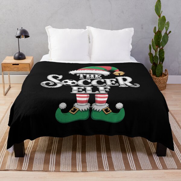 Item preview, Family Soccer Christmas Elf Cute designed and sold by RansomFlatley.