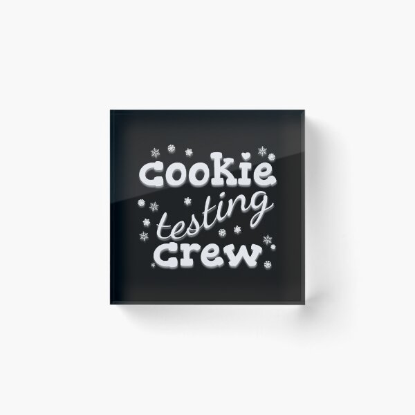 Item preview, Christmas Cookie Testing Crew  designed and sold by badgdeinged.