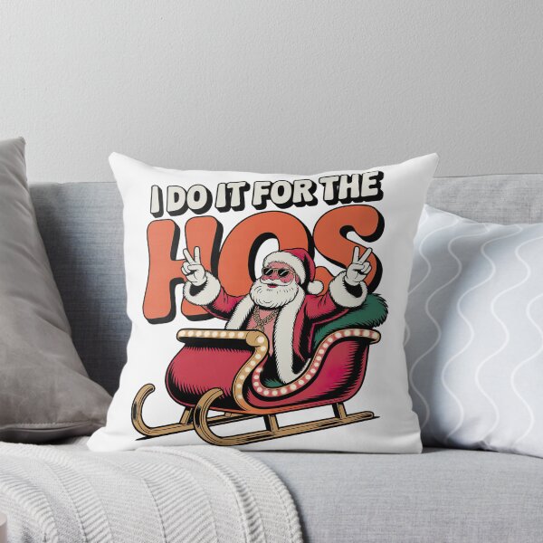 Item preview, I Do It for the Hos Retro, Santa Swag – Christmas designed and sold by graphic-genie.