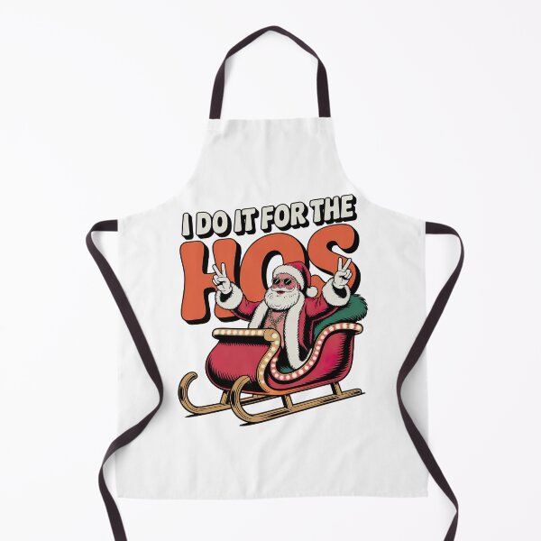 Item preview, I Do It for the Hos Retro, Santa Swag – Christmas designed and sold by graphic-genie.