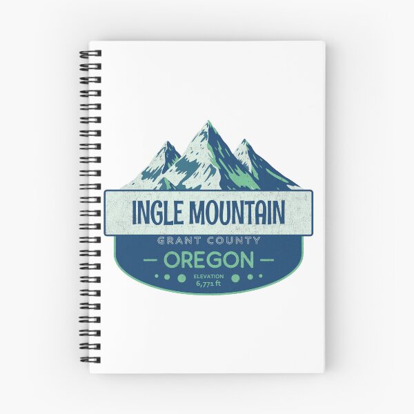 Item preview, Ingle Mountain, Grant County, Oregon, Mountain Design designed and sold by Wanderful-roads.