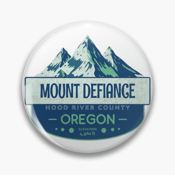 Item preview, Mount Defiance, Hood River County, Oregon, Mountain Design designed and sold by Wanderful-roads.