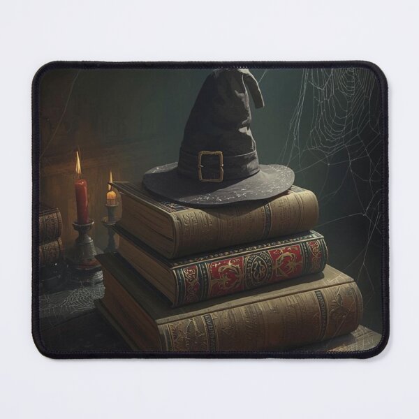 Item preview, Cozy Witch’s Study – Spellbooks & Magic Hat designed and sold by Mintiko2.