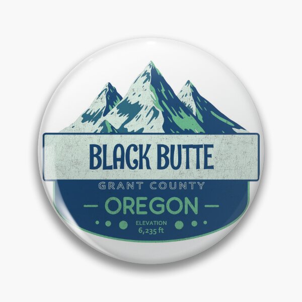 Item preview, Black Butte, Grant County, Oregon, Mountain Design designed and sold by Wanderful-roads.