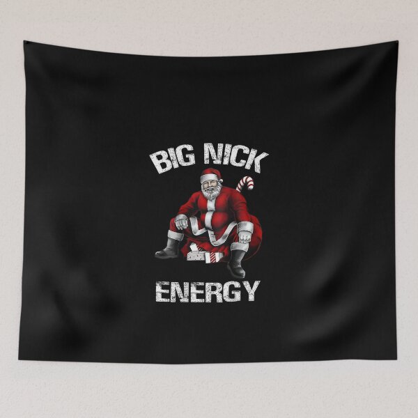Item preview, Big Nick Energy Funny Santa Christmas designed and sold by sandrahofer-art.