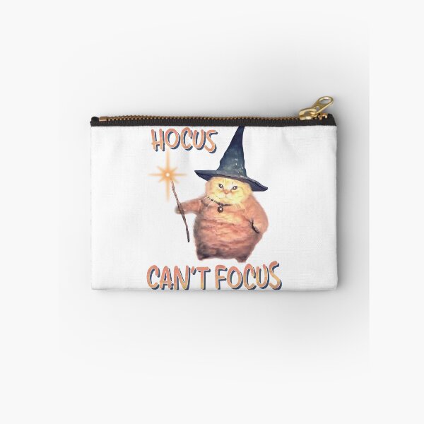 Item preview, Funny Hocus Cant Focus Cat designed and sold by RebeccaLittlee.