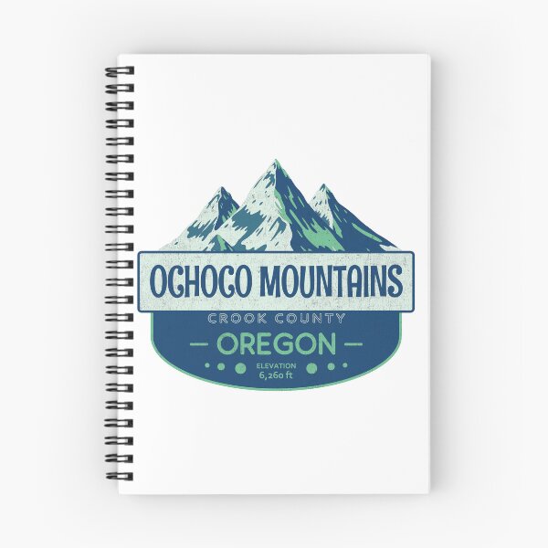 Item preview, Ochoco Mountains, Crook County, Oregon, Mountain Design designed and sold by Wanderful-roads.