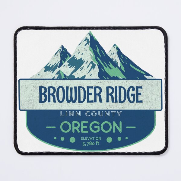 Item preview, Browder Ridge, Linn County, Oregon, Mountain Design designed and sold by Wanderful-roads.