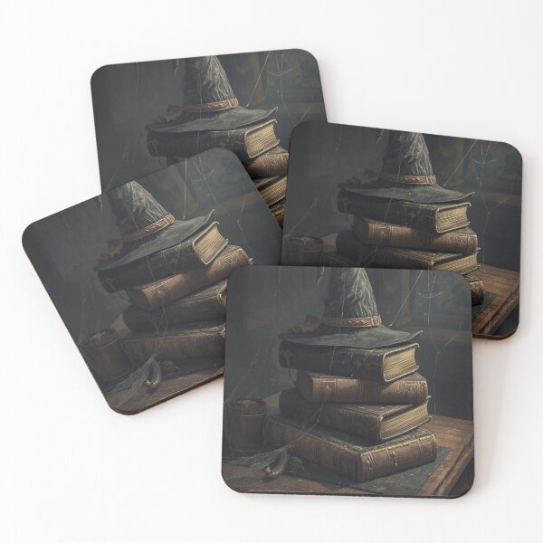 Item preview, Magical Witch’s Corner – Ancient Books & Hat designed and sold by Mintiko2.