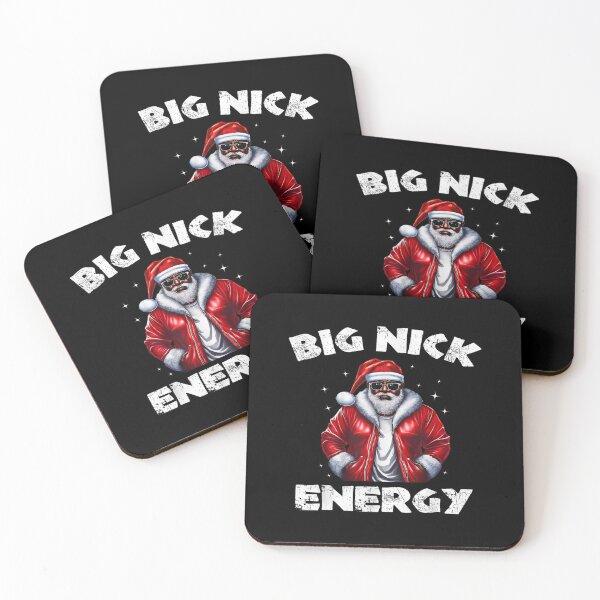 Artikelvorschau, Big Nick Energy Lustiger Weihnachtsmann Weihnachten Afroamerikanischer Weihnachtsmann entworfen und verkauft von sandrahofer-art.