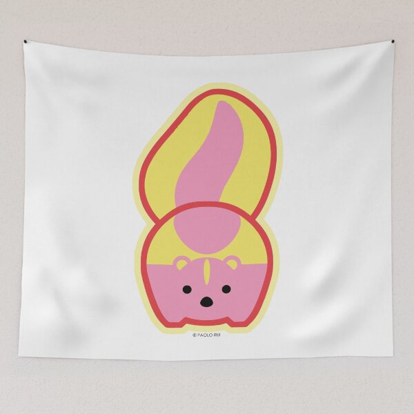 Item preview, Jolly Critters 1 (pink) - Skunk 1 designed and sold by PaoloRuiDesign.