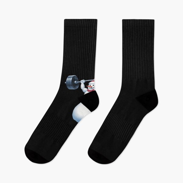 Item preview, Christmas Snowman Deadlift Xmas Weightlift Gym Men designed and sold by vespira-motion.