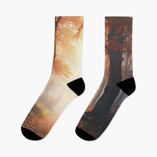 Item preview, Stunning Misty Sunrise in Autumn  designed and sold by Huskyyy Designs.