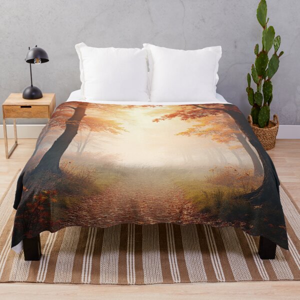 Item preview, Stunning Misty Sunrise in Autumn designed and sold by Huskyyy Designs.
