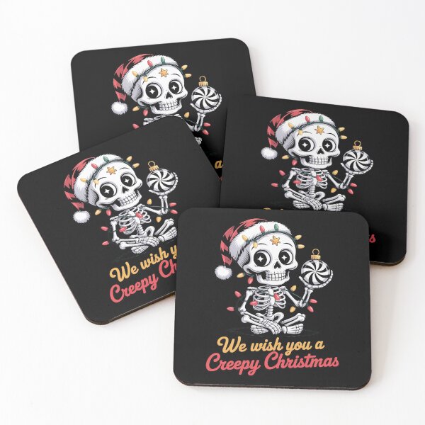 Item preview, Creepy Christmas Funny Skeleton Xmas Halloween designed and sold by HaileyRobel.