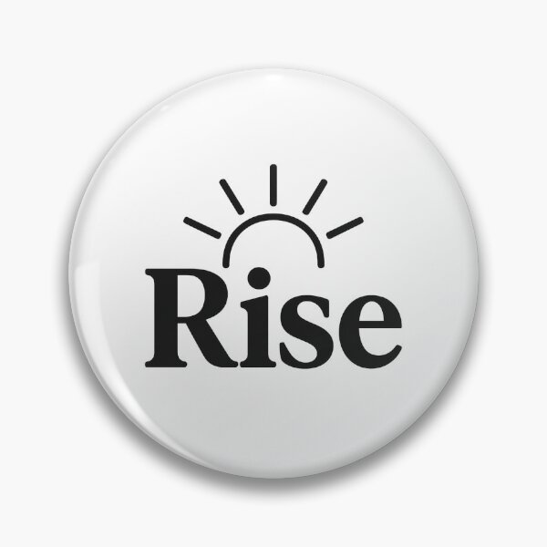 Item preview, Bold Serif Word Rise with Sun Symbol designed and sold by Le Grand Requin.