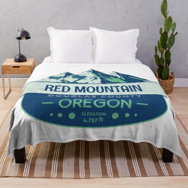 Item preview, Red Mountain, Douglas County, Oregon, Mountain Design designed and sold by Wanderful-roads.