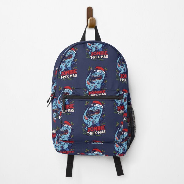 Item preview, Zombie T-Rex-Mas – Prehistoric Holiday Horror designed and sold by digijob.