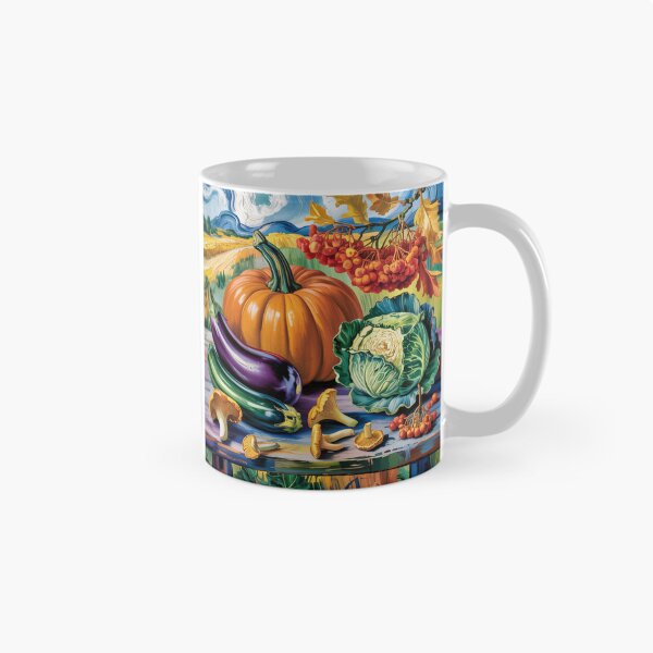 Item preview, Autumn vegetable  composition,style Van Gogh. designed and sold by elegantpaterns.