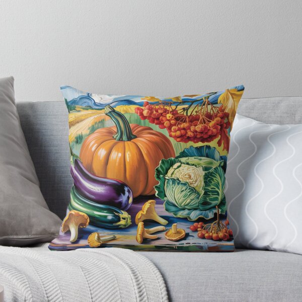 Item preview, Autumn vegetable  composition,style Van Gogh. designed and sold by elegantpaterns.