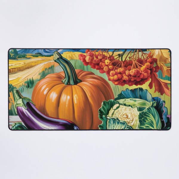 Item preview, Autumn vegetable  composition,style Van Gogh. designed and sold by elegantpaterns.