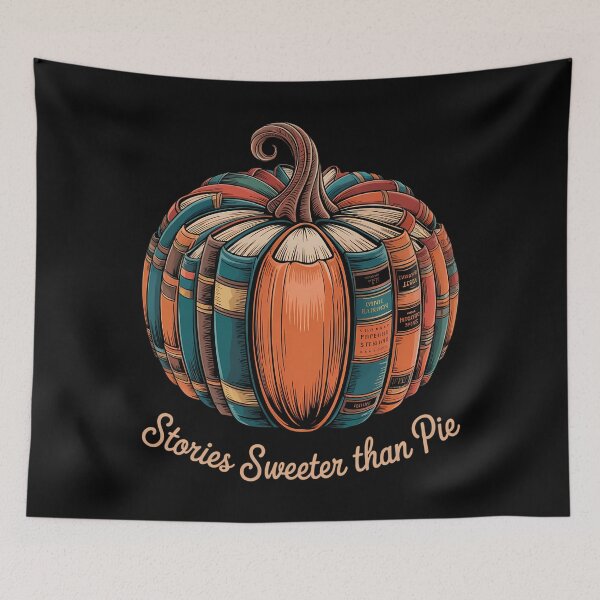 Item preview, Pie Fall Pumpkin Book Bookish designed and sold by LunaCrazeArt.