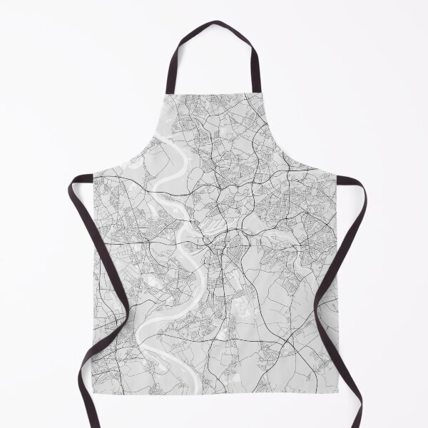 Item preview, Duisburg City Map of Germany - Light designed and sold by deMAP.