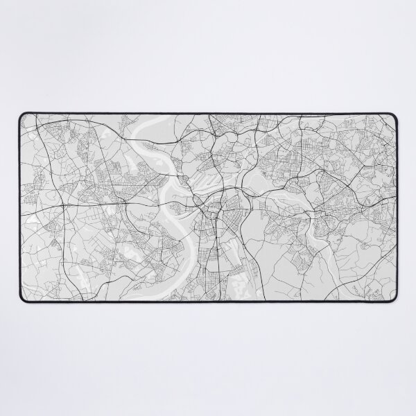 Item preview, Duisburg City Map of Germany - Light designed and sold by deMAP.