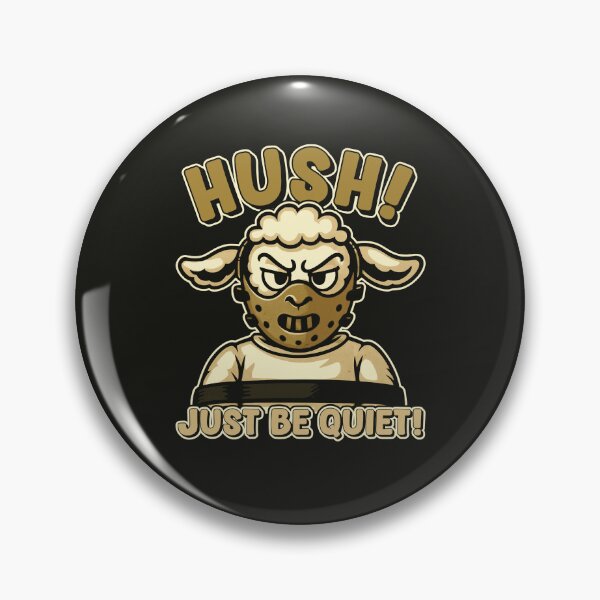 Item preview, Angry Lamb Keep You Silent designed and sold by TheJollyDoodle.
