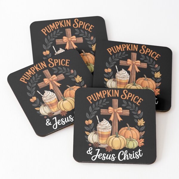Item preview, Pumpkin Spice And Jesus Christ Pumpkin Christian designed and sold by LunaCrazeArt.
