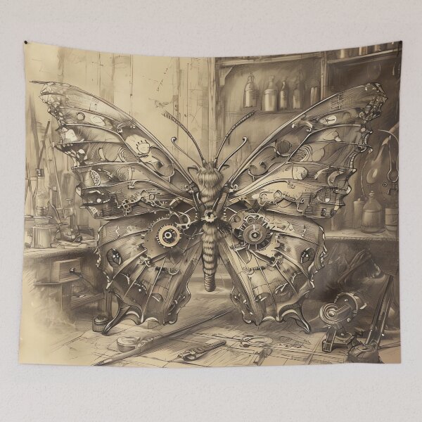 Item preview, Clockwork Flutter designed and sold by ONYX Pixee.